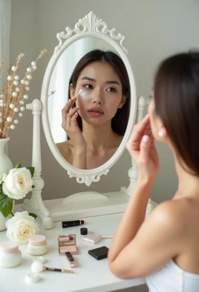 white makeup aesthetic chic and elegant the chic tribe
